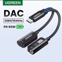 Ugreen USB-C Adapter: Musik hören & laden PD USB-C Typ-C