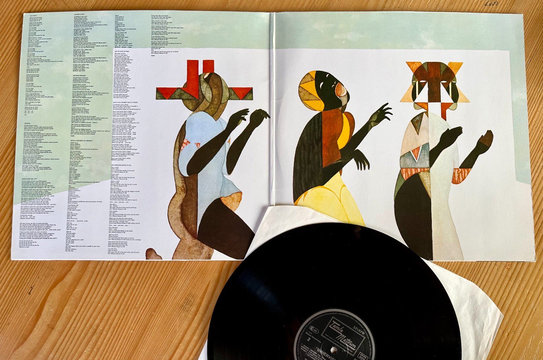 Dischi in vinile: Stevie Wonder – Innervisions – Usato da Gelterkinden venduto da RoxyRock 2