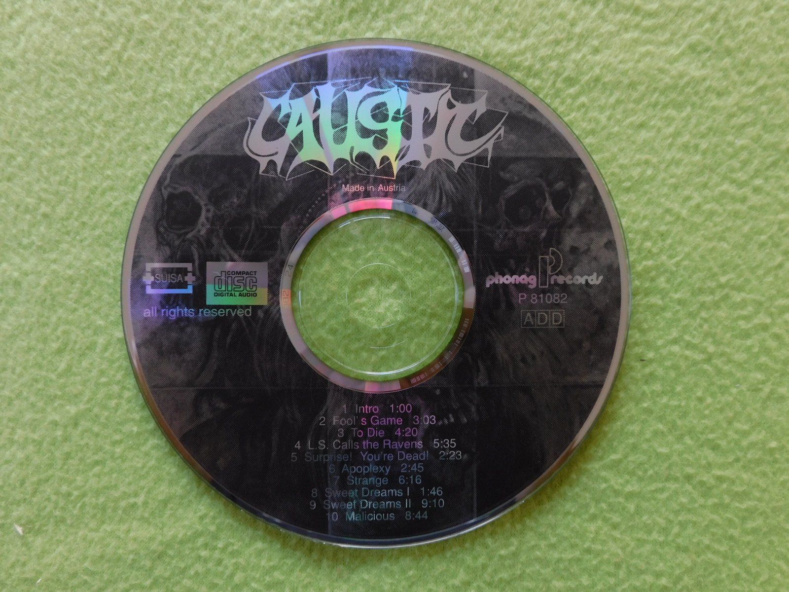 CD: Caustic - Malicious - Ultra rare Swiss CD – Usato da Emmenbrücke venduto da keep-vinyl-alive 5