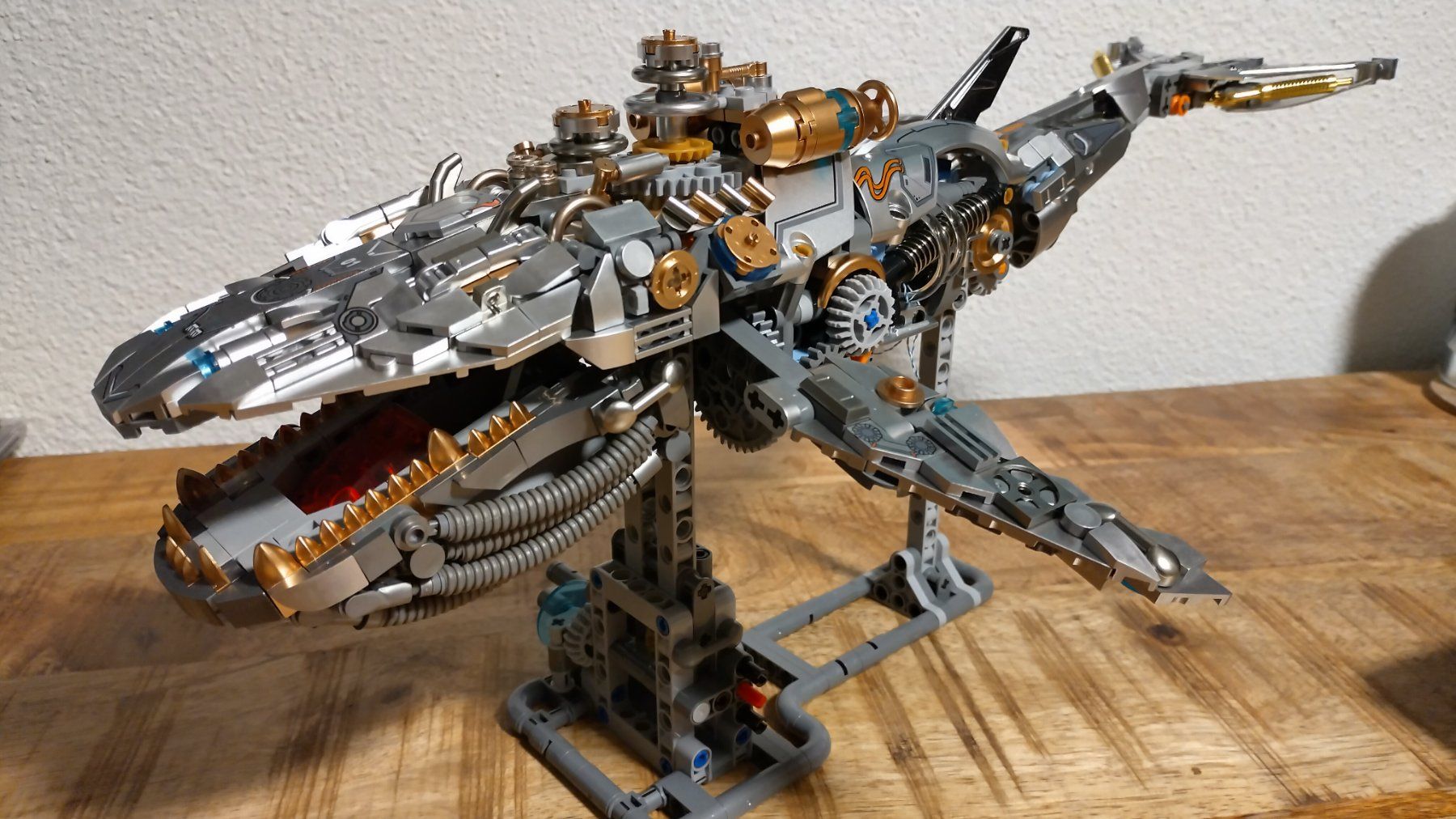 Kit di costruzioni: Mechanischer Wal - MJI Mechanical Whale – Nuovo e nell'imballaggio originale da Menznau venduto da khold82 3