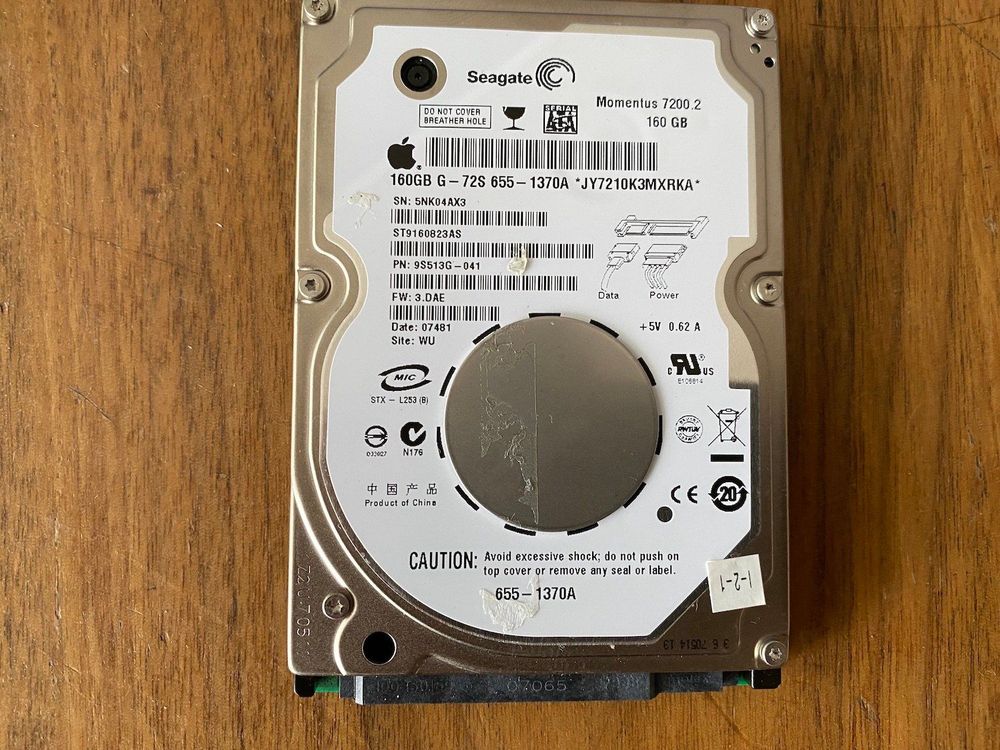 HDD Seagate 160go Kaufen Auf Ricardo
