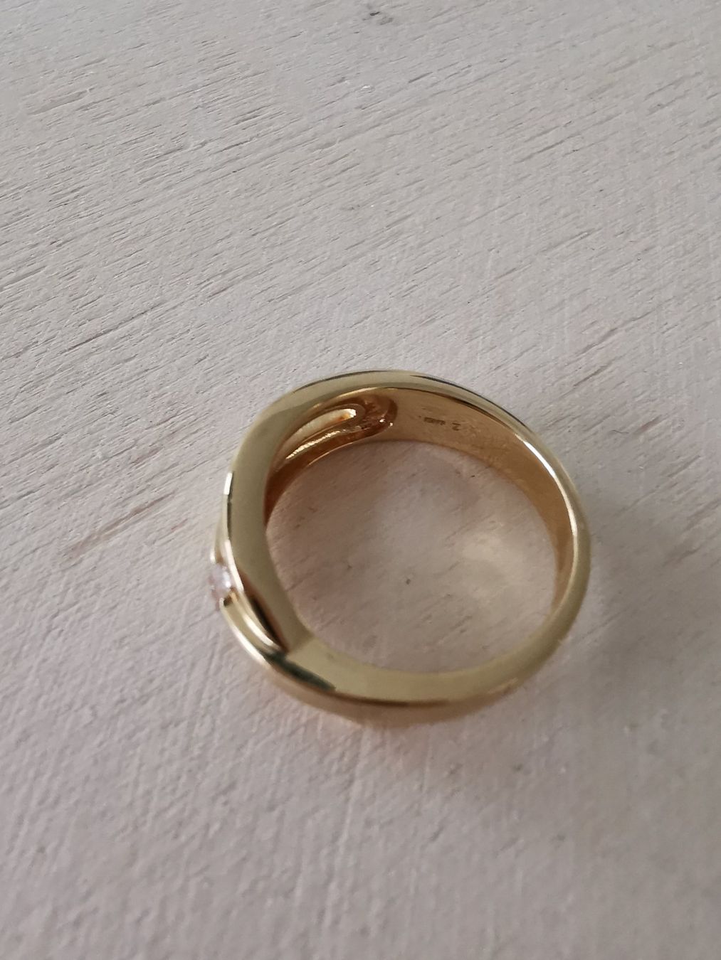 Altri gioielli: schlichtes 2-teiliges Set - 18Kt. GG mit Zirkonia – Nuovo e nell'imballaggio originale da Dierikon venduto da Vittorio57 7