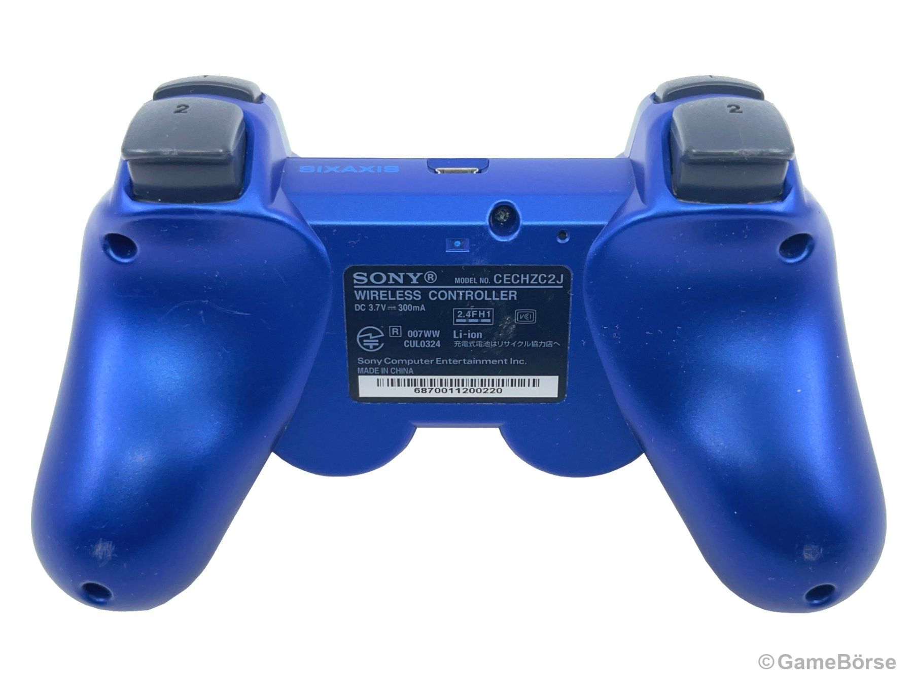 Sony Controller: PS3 Controller Original Blau – Gebraucht aus Stettfurt von GameBoerse 1