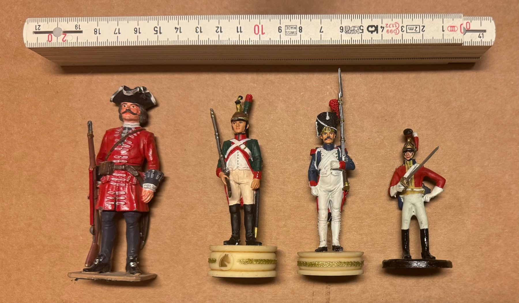 Statuette: 4 Zinnsoldaten - Napoleon – Usato da Wettswil venduto da osoma99 2