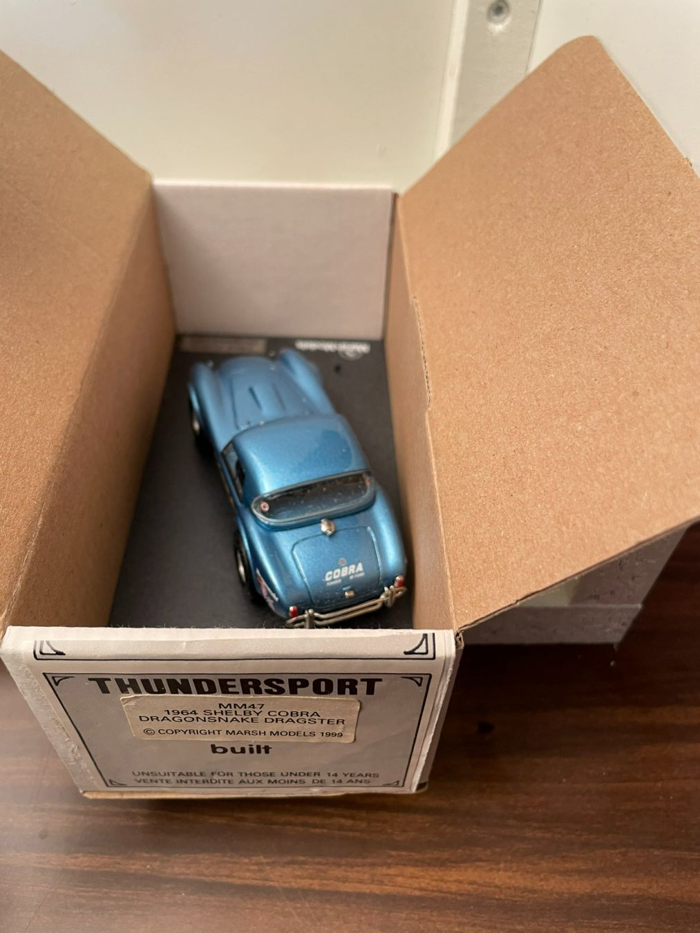 Shelby Collectibles Modellautos: AC Cobra 427 DRAGONSNAKE   Shelby -  Marsh models  1:43 – Neu und originalverpackt aus Wohlen AG von Erelpowerline 3