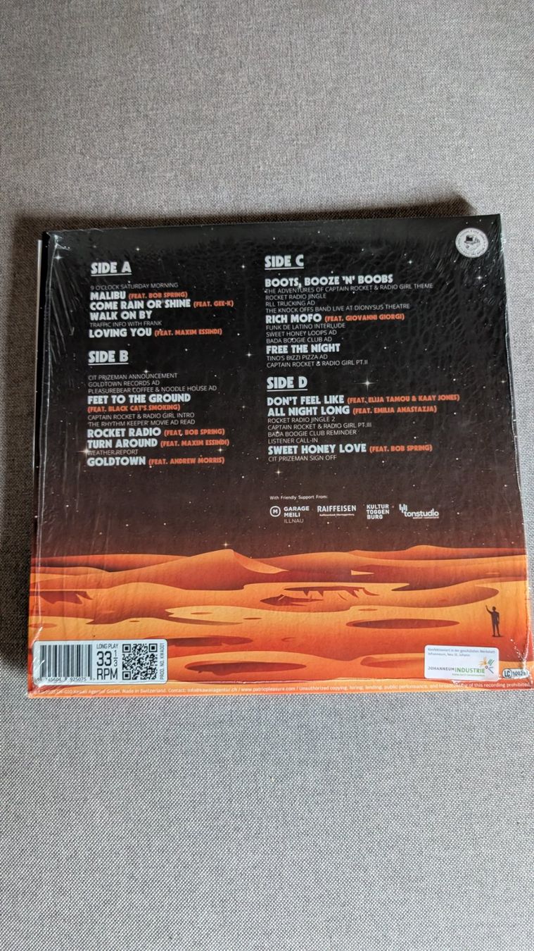 Schallplatten: Patric Pleasure's Rocket Radio LP – Gebraucht aus Steinen von beatstick 1