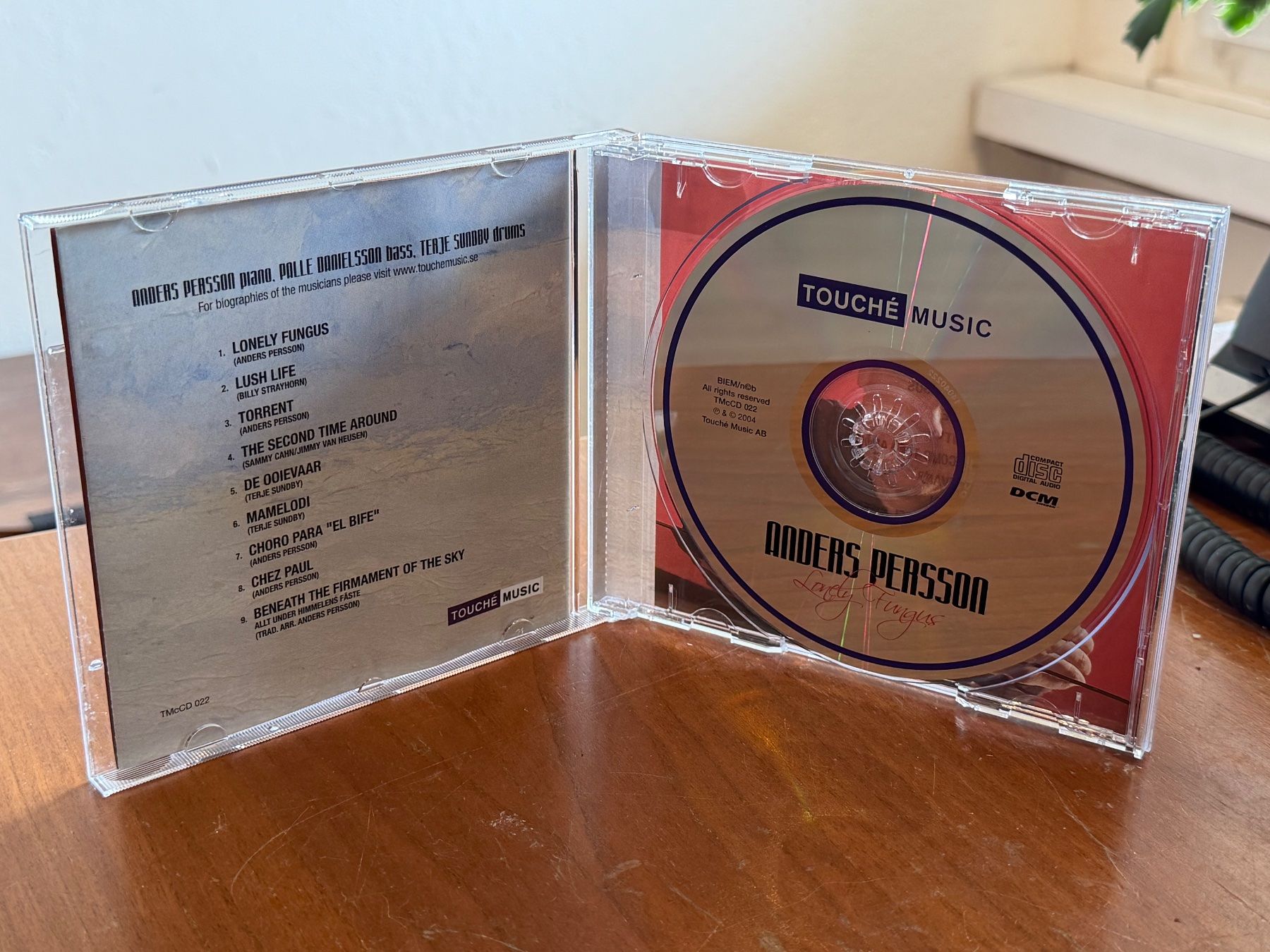 CD: Anders Persson - Lonely Fungus - KA02AS – Usato da Küsnacht ZH venduto da JazzRecords 2