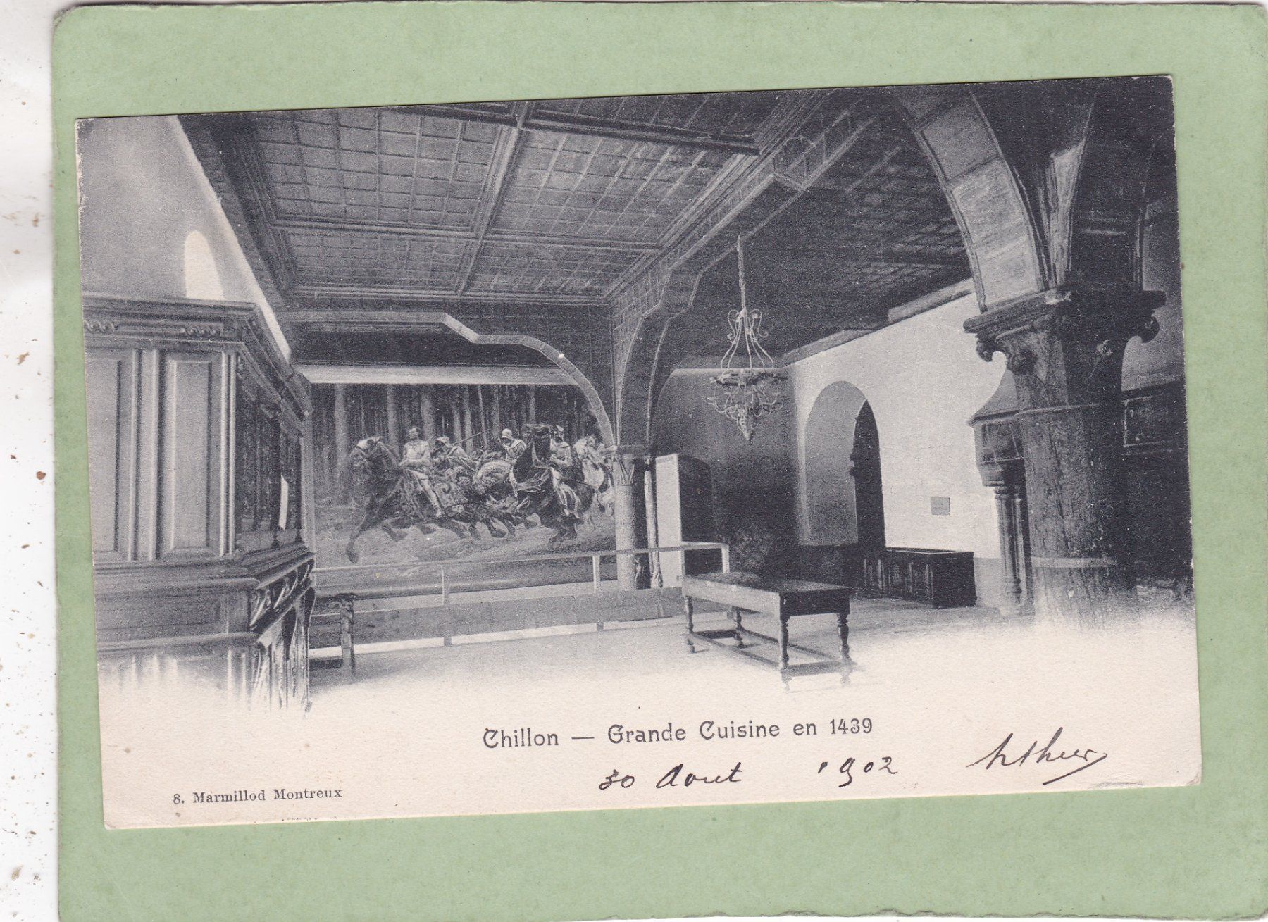 Cartes postales: Chillon Grande Cuisine 1902 – D'occasion à Herisau par Lisegrat2008