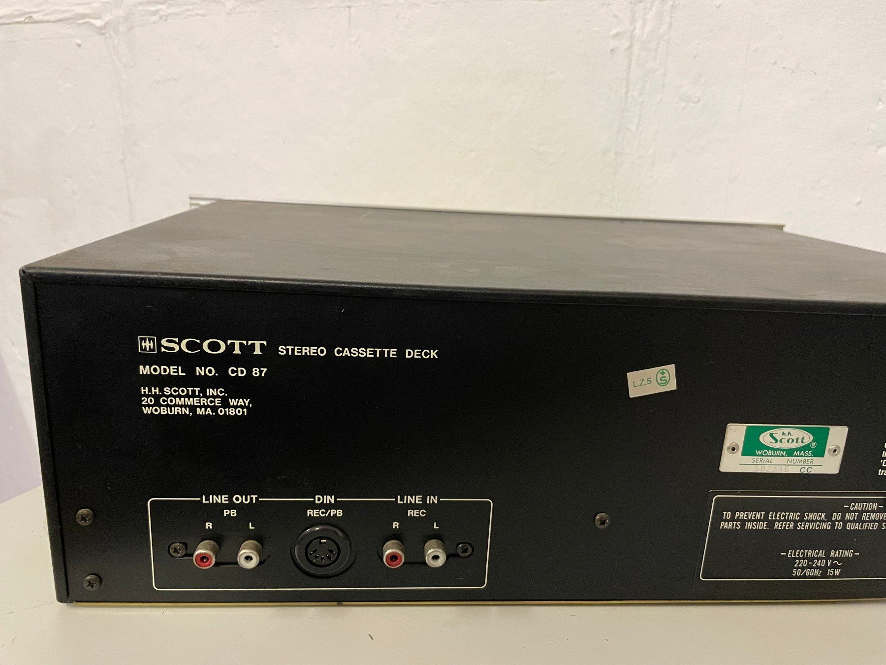 Enregistreurs: 2 tape deck défect – Défectueux à La Croix (Lutry) par netrajet 2
