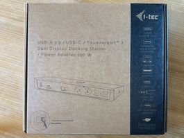 i-tec Dual Display Docking Station (4k60hz, PD 85w, TB3)