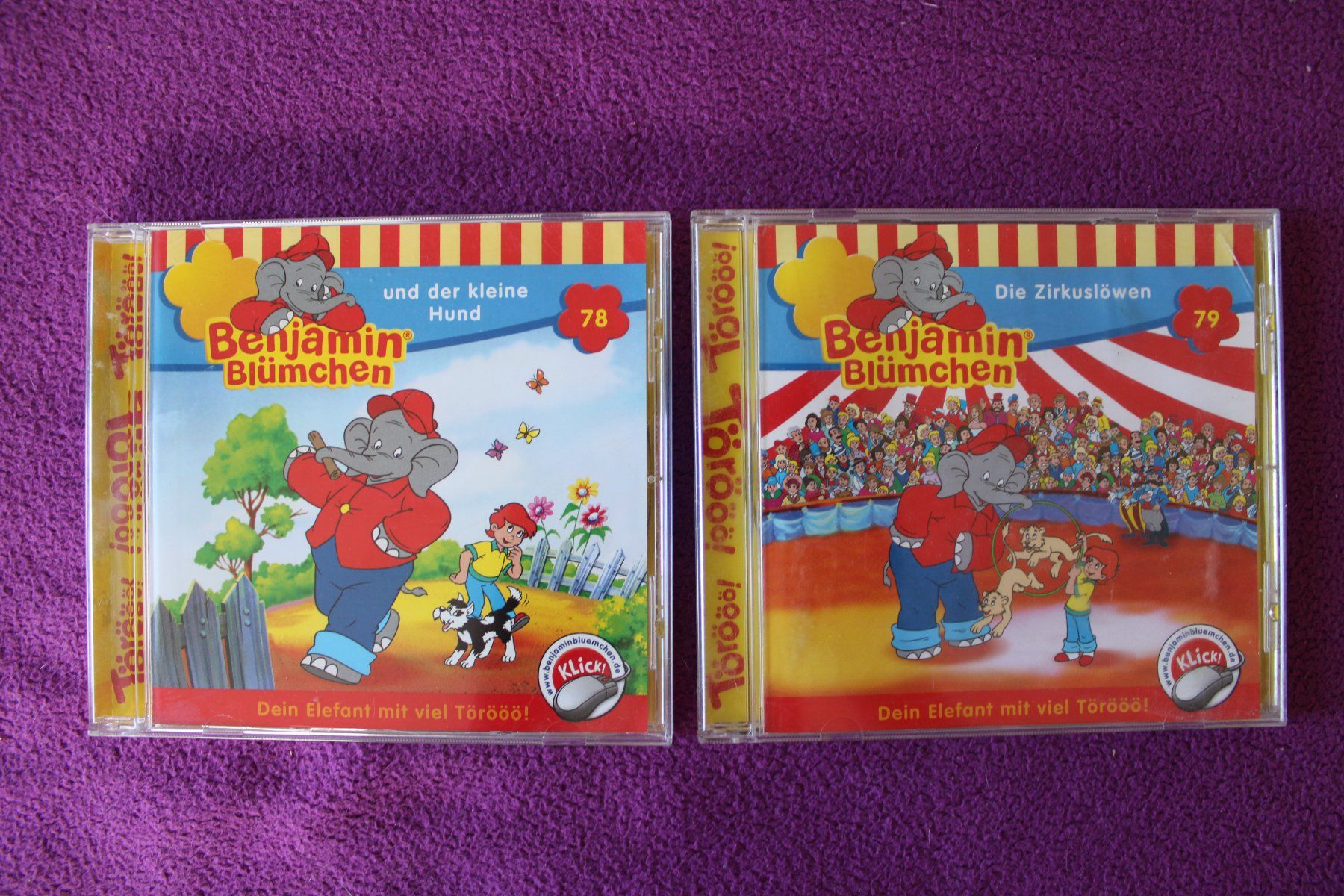 CDs: 6 - Benjamin Blümchen - Hörspiel - CD´s – Gebraucht aus Müllheim Dorf von Seeeule01 3