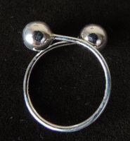 Silber 925 Kugel Fingerring