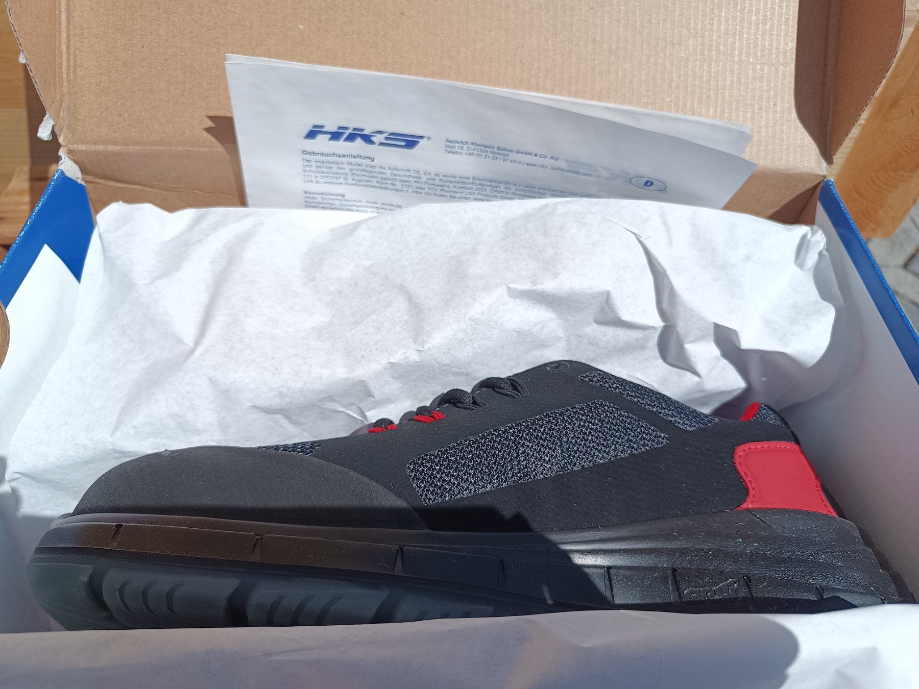 Herrenschuhe: HKS Sicherheitsdchuhe S1 SRC 42 – Neu und originalverpackt aus Oberegg von A-Z.Handel.Loehrer 5