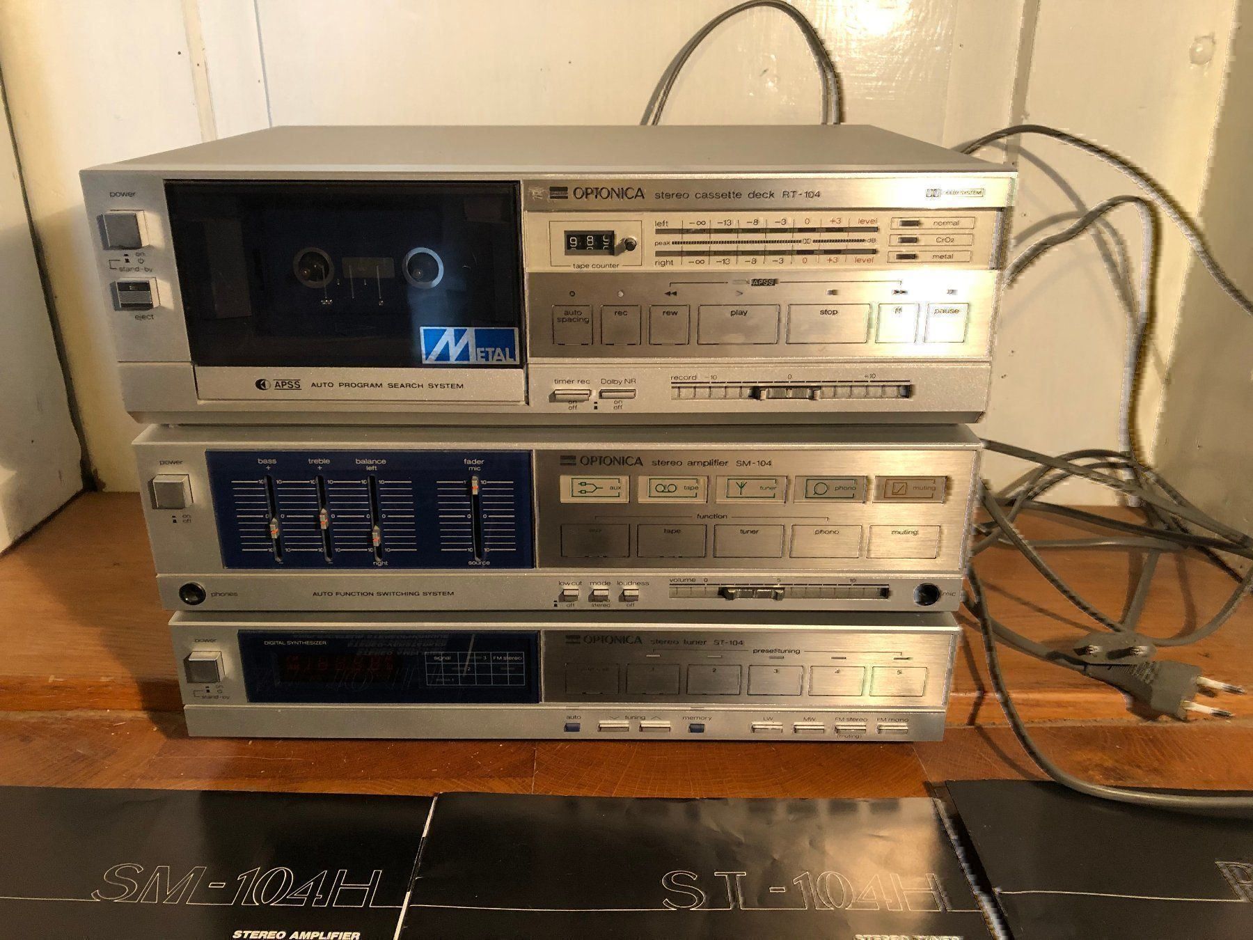 Sharp Amplificatori: Vintage Hifi Sharp Optonica 104 Deck – Usato da Siblingen venduto da Jayuah 2