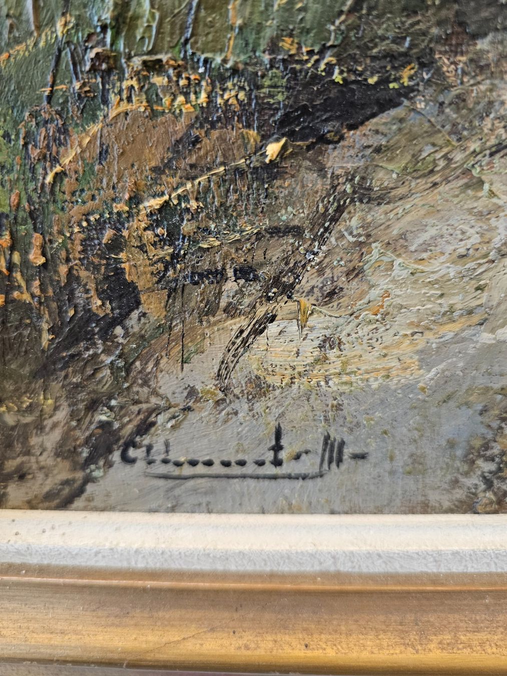 Tableaux: Murtensee vom Grengspitz aus, sig. Max Clement – D'occasion à Galmiz par bea_hff8 2