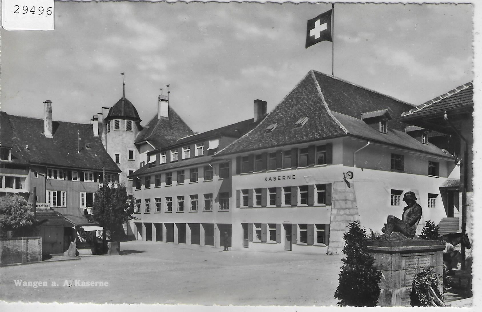 Cartoline postali: Wangen a. A. - Kaserne – Usato da Ettingen venduto da Kartenplanet