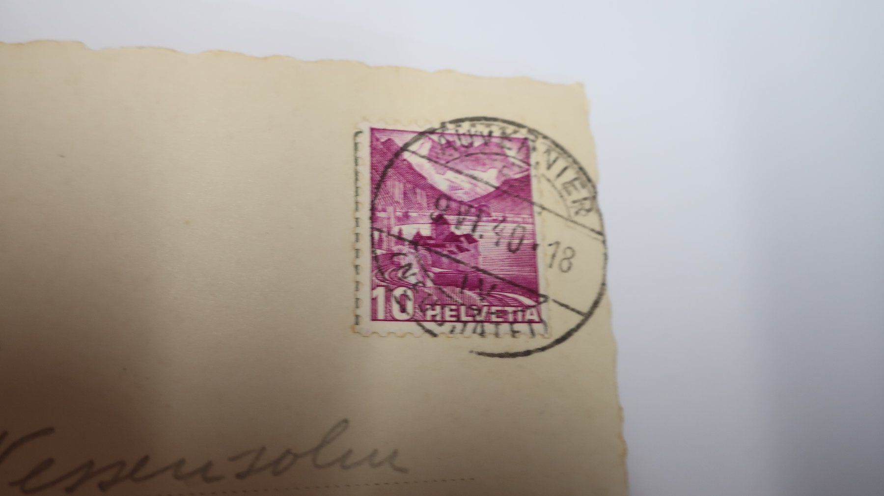 Cartoline postali: Auvernier le Château 1940 – Usato da Cormoret venduto da Pascalll2001 6