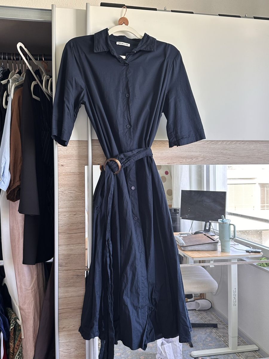 Vestiti: Bauwollenkleid S Dunkelblau – Nuovo (secondo la descrizione) da Zollikon venduto da lu0_df5p 1