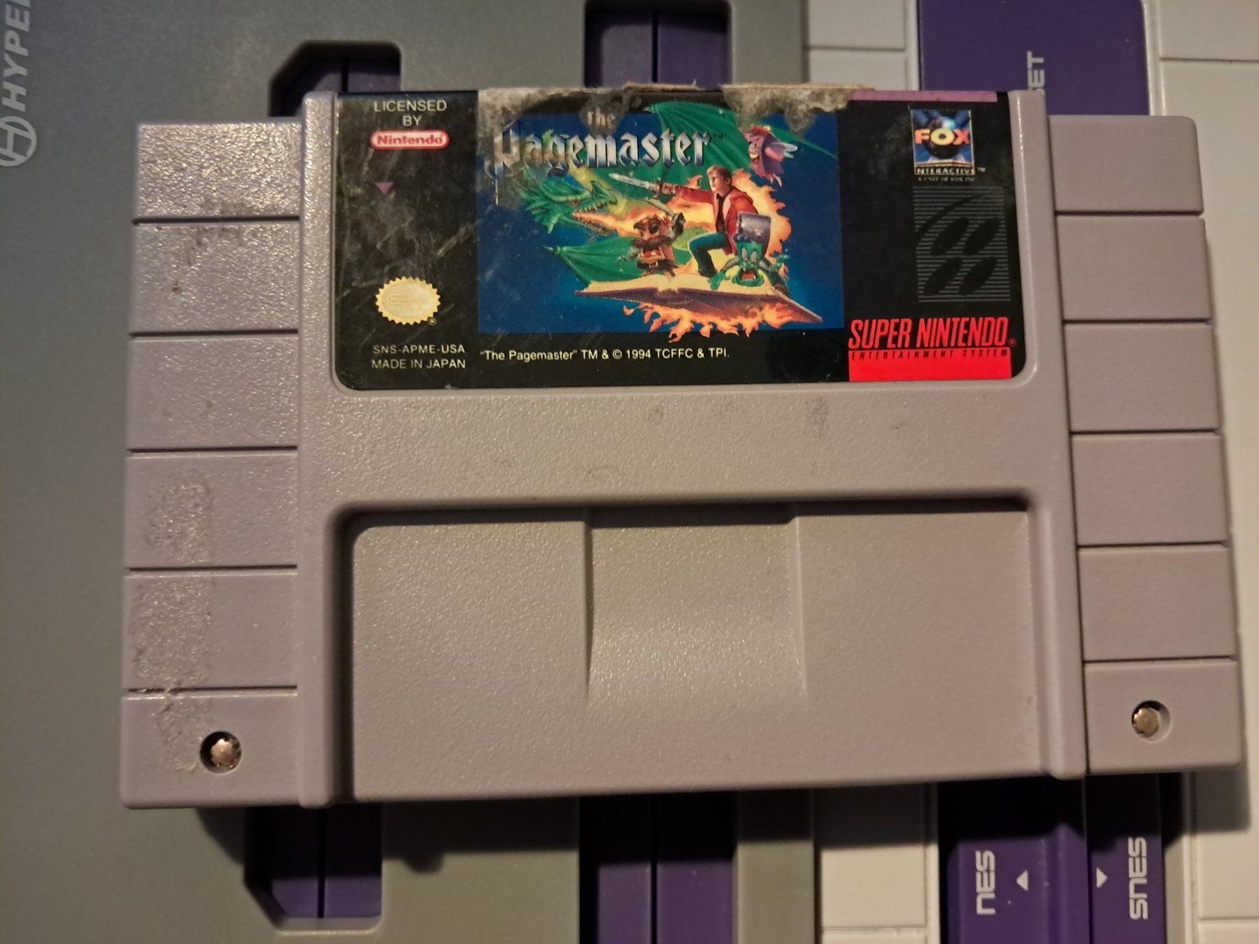 Giochi: The Pagemaster SNES NTSC-USA – Usato da Wallisellen venduto da Cyberfuexli