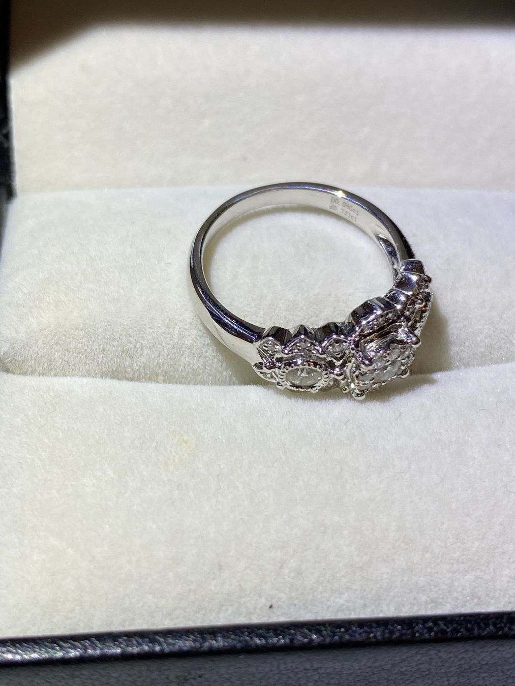 Anelli: Stillvoller Diamanten Ring – Nuovo e nell'imballaggio originale da Sarnen venduto da Yingsperlen1 4