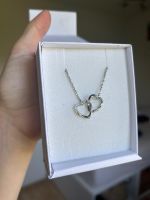 Silberkette mit Herzen von Guess