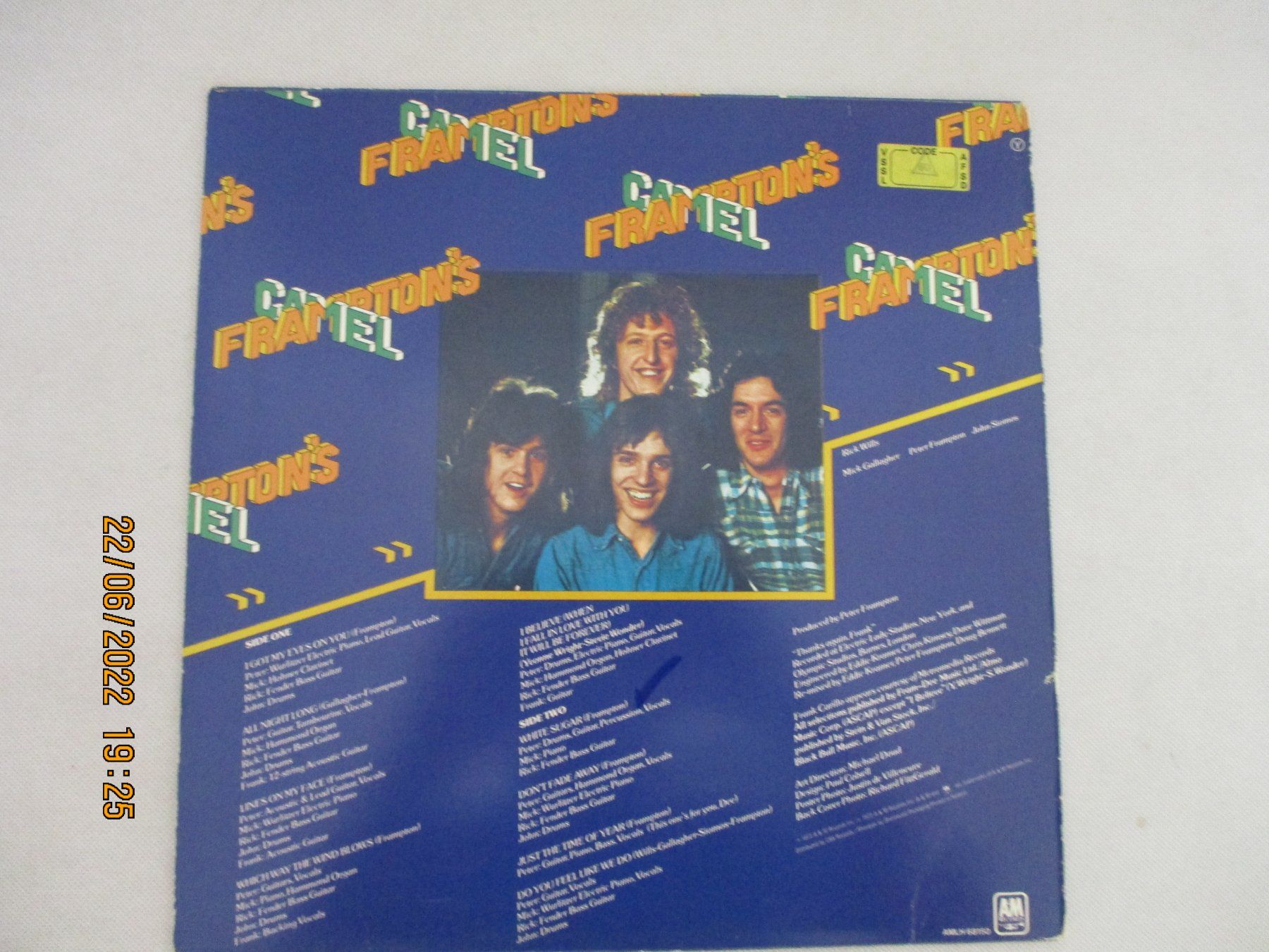 Dischi in vinile: Peter Frampton – Frampton's Camel – Usato da Liestal venduto da Disc-Point 1