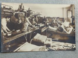 Echt Photo Karte / Spital Andermatt Ausgabe ca. 1914