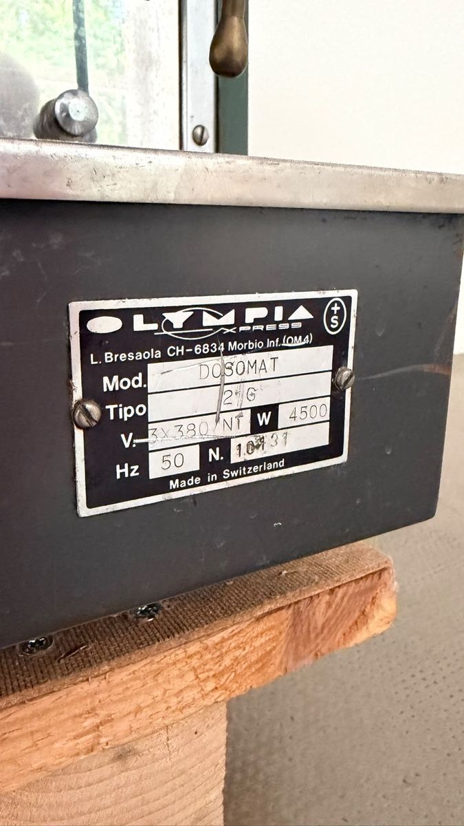 Olympia Express Kaffeemaschinen & Espressomaschinen: Olympia Express Dosomat – Gebraucht aus Clarens von fredgab 5