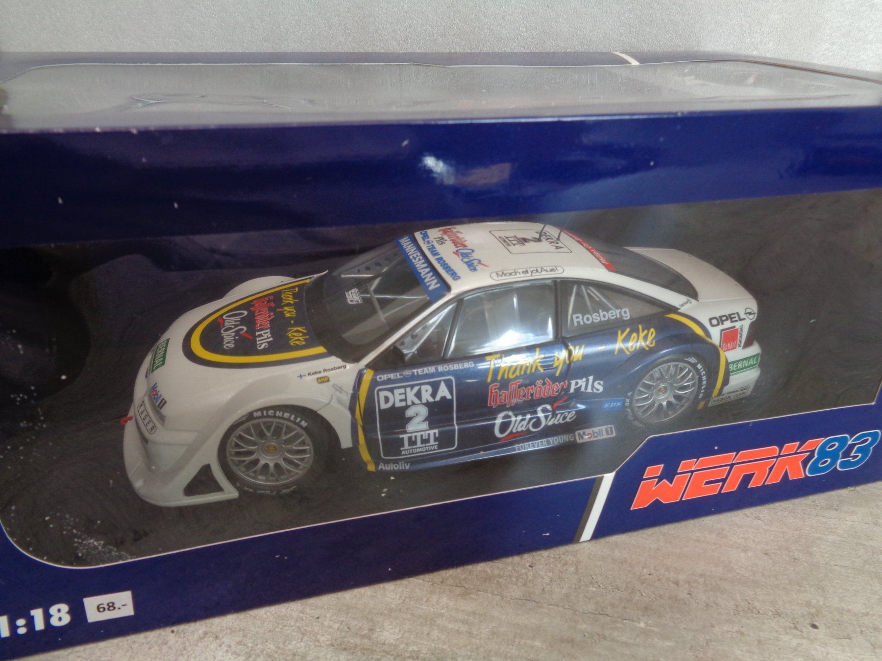 Opel Modellautos: WERK83 1:18 Opel Calibra V6 DTM – Neu und originalverpackt aus Reconvilier von rallycar 4