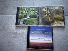 3 CDs: Entspannung & Meditation für Körper & Seele