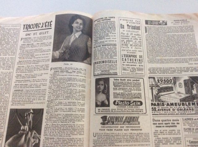 Riviste & Magazine: Journal sur la Mode 1948 – Usato da Genève venduto da edelweiss1900 7