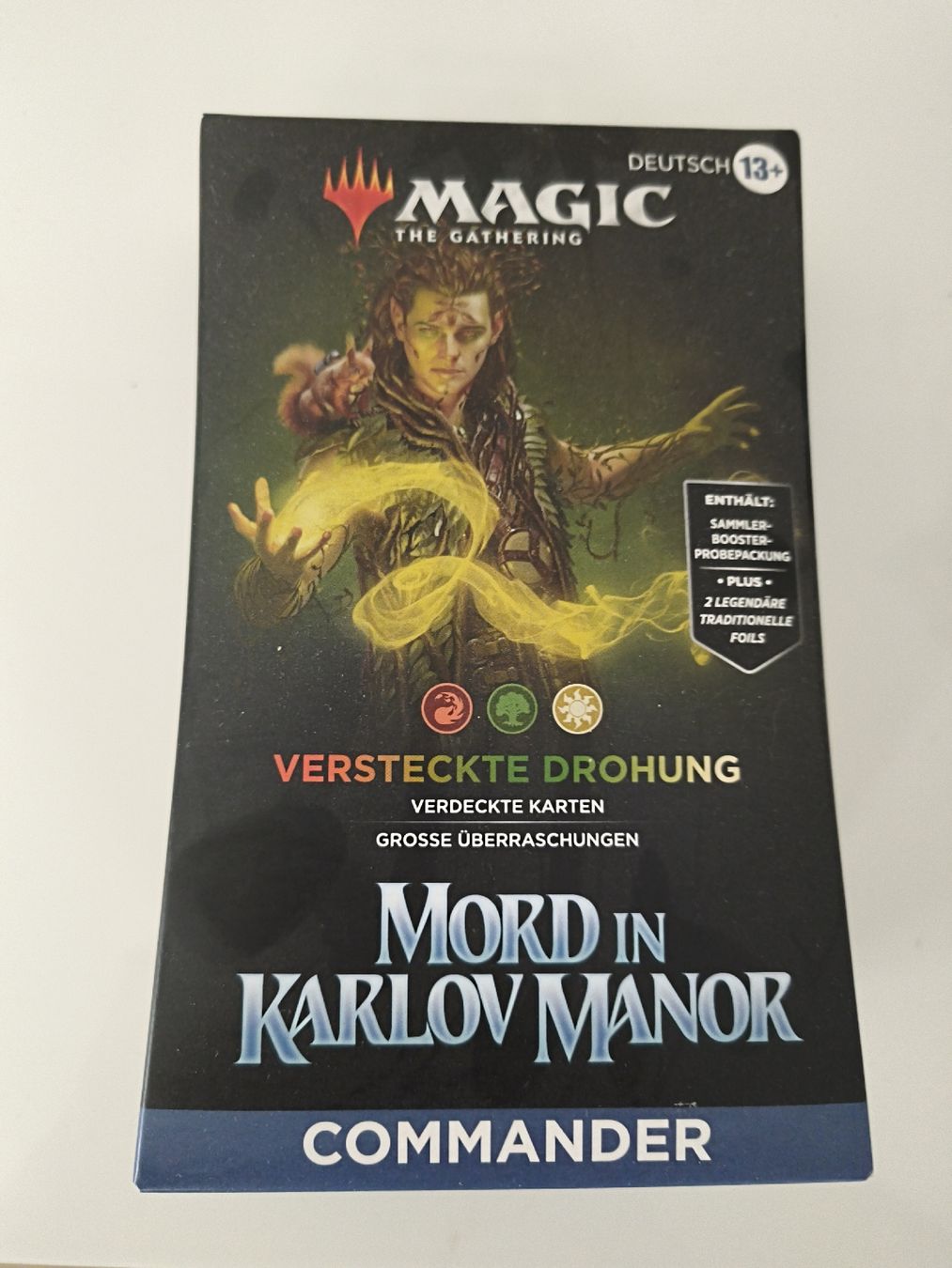 Hasbro Giochi: Magic The Gathering Mord in Karlov Manor Commander Deck – Nuovo e nell'imballaggio originale da Wattwil venduto da mir_sty8