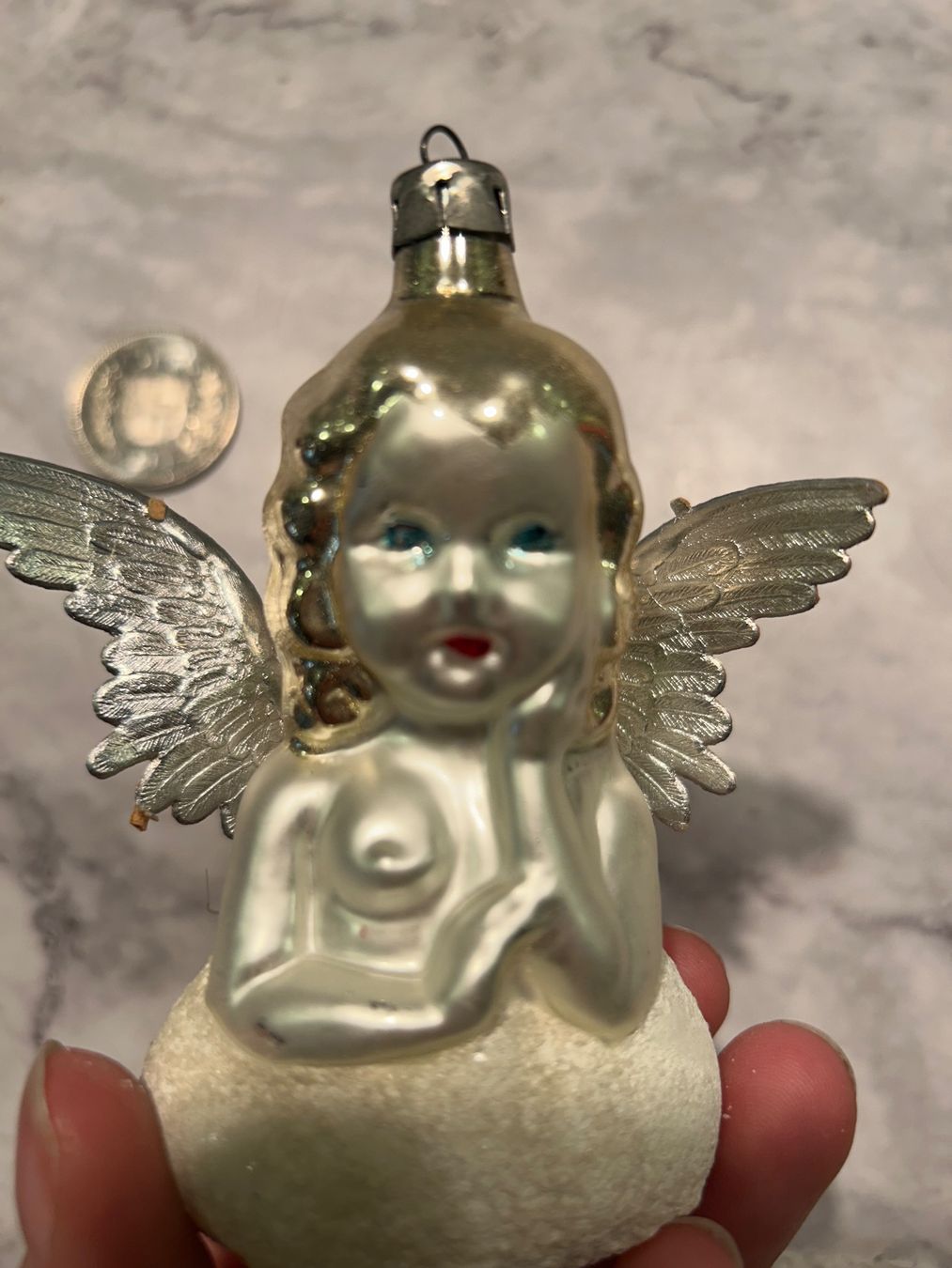 Tutte le decorazioni: Weihnachtskugel Christbaumkugel Engel Vintage – Usato da Hofstetten SO venduto da toy_t8bb 2