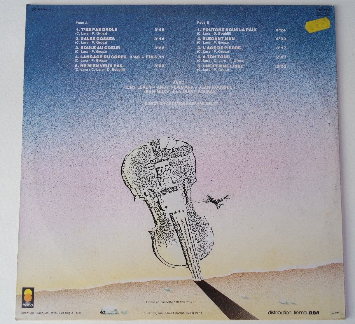 Dischi in vinile: Catherine Lara – Usato da Castelrotto venduto da sepiadesign 1