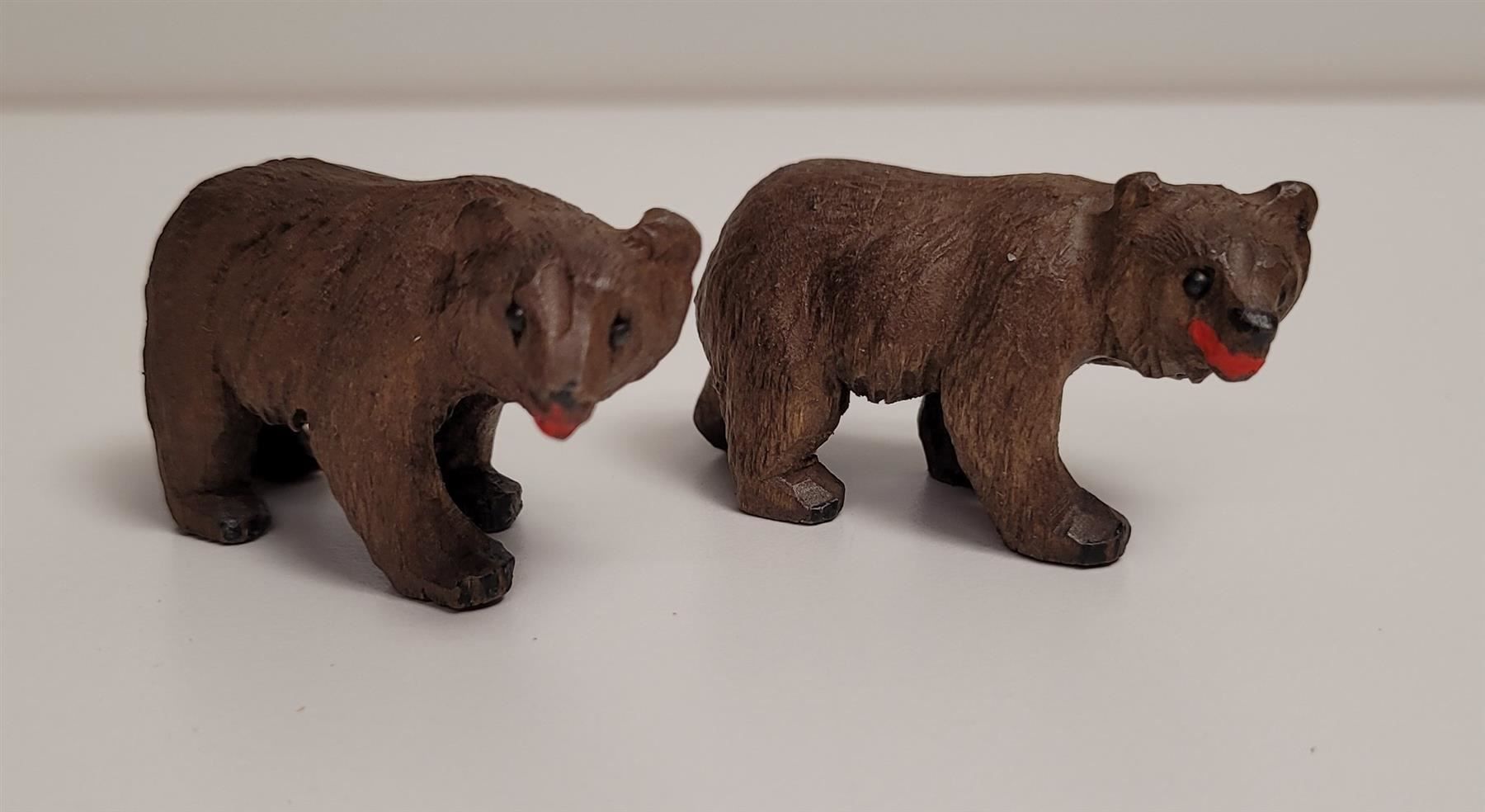 Figurines: 2 kleine Bären – D'occasion à Brienz BE par P.Edelweiss