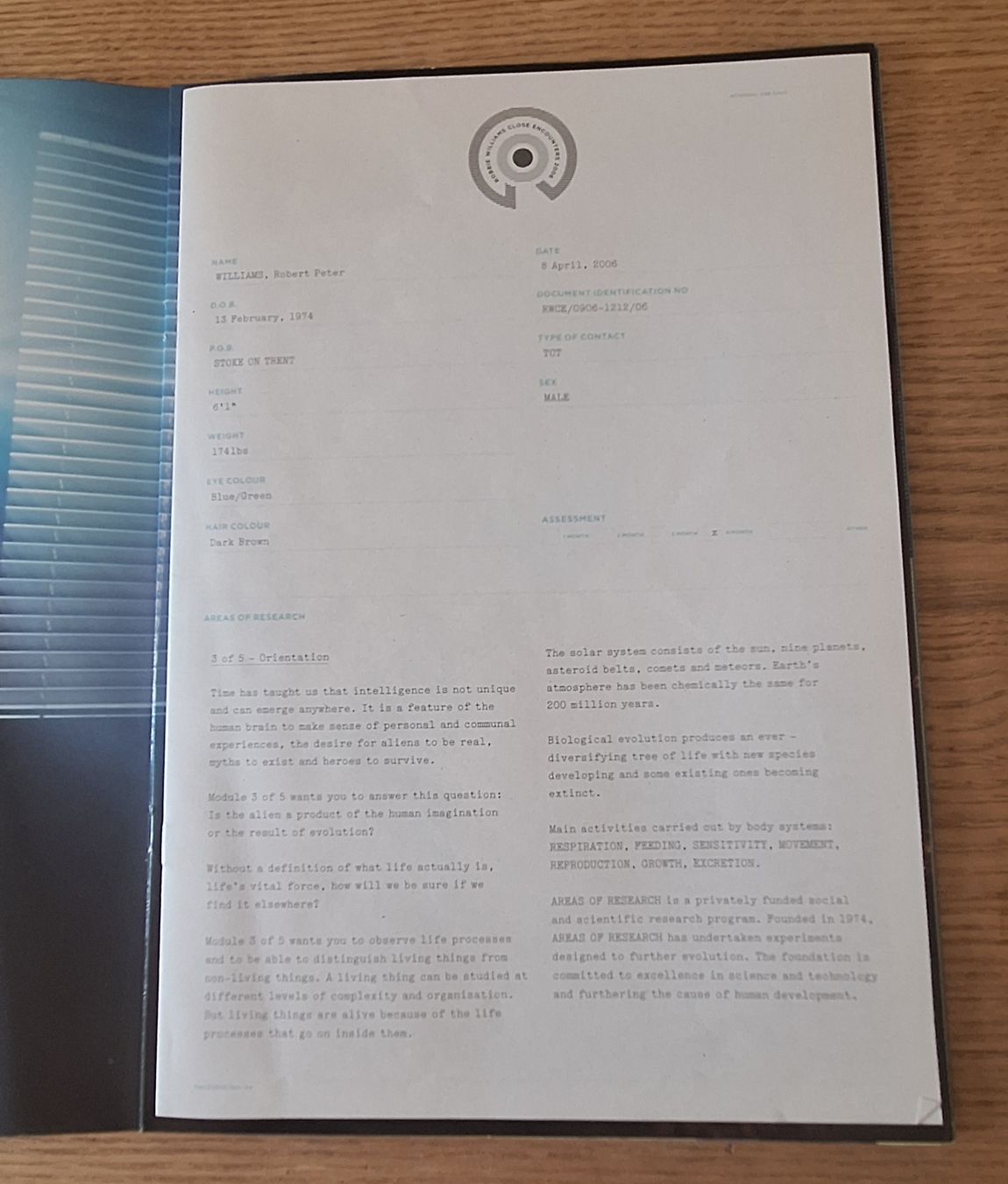 Libri: Robbie Williams - Close Encounters 2006 - Selten!  – Usato da Adlikon b. Andelfingen venduto da Kraemse 2