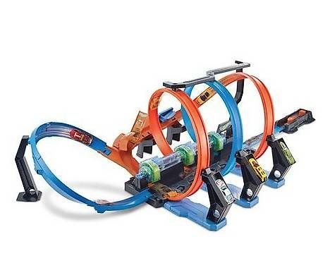 Hot Wheels Piste: Hoot Wheels "Corkscrew" Autobahn – Usato da Niederrohrdorf venduto da ThomJ73 1