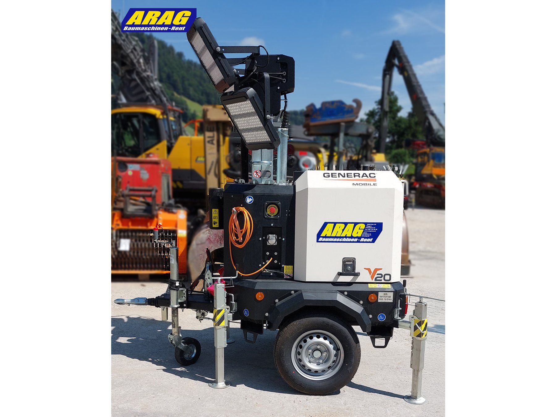 Lampade: Generac V20 Baustellenbeleuchtung – Usato da Hasle LU venduto da Arag08
