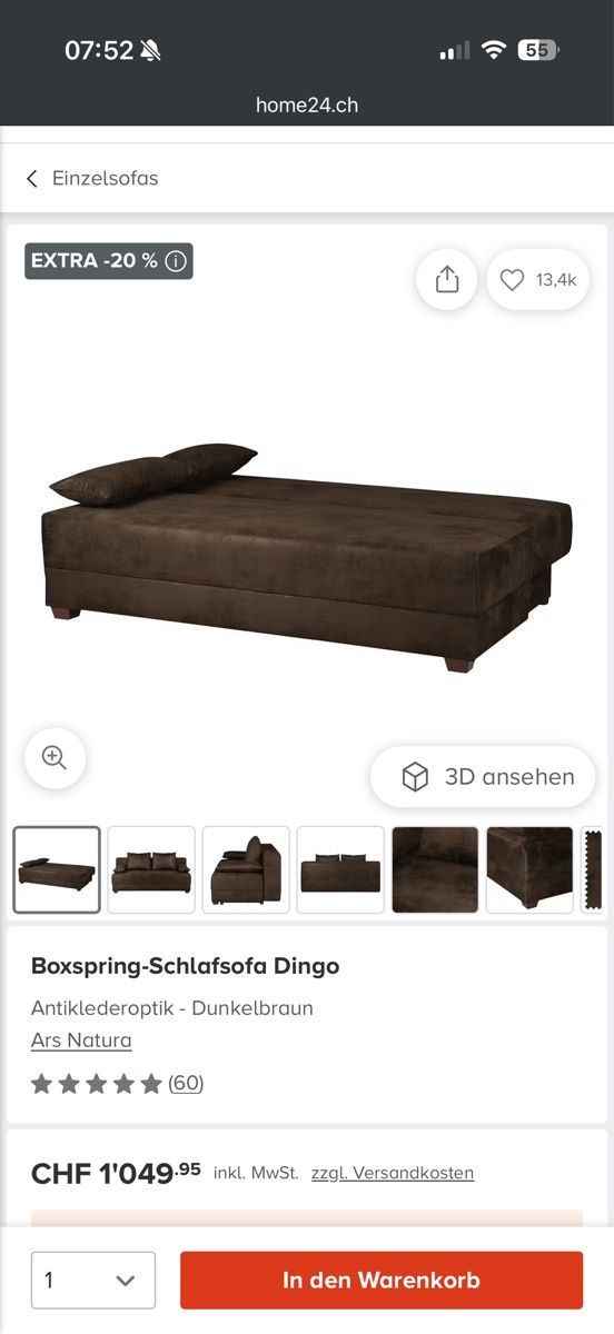 Sofas: Sofa bed | Schlafsofa – D'occasion à Langnau am Albis par busycoder 3