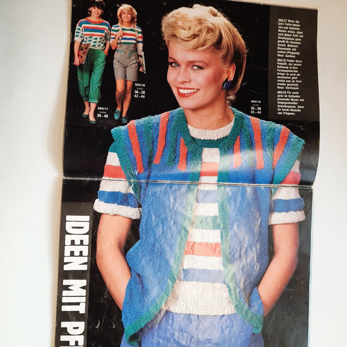 Riviste & Magazine: Strickheft Burda - Super Sommermaschen von 1983 – Usato da Nottwil venduto da mar_jqm7 5