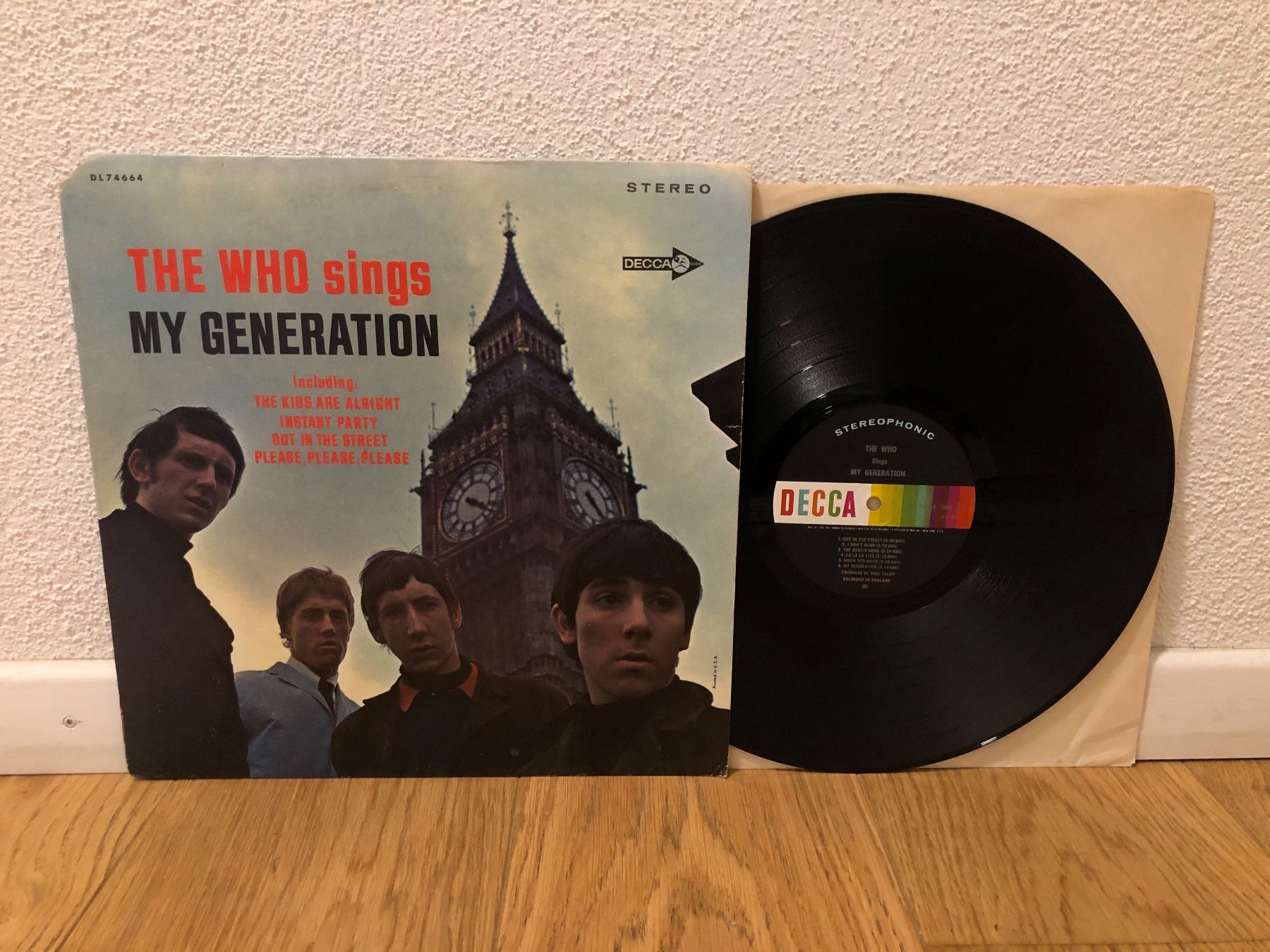 Dischi in vinile: THE WHO - MY GENERATION LP USA 1966 DECCA – Usato da Zofingen venduto da kartengeheimniss