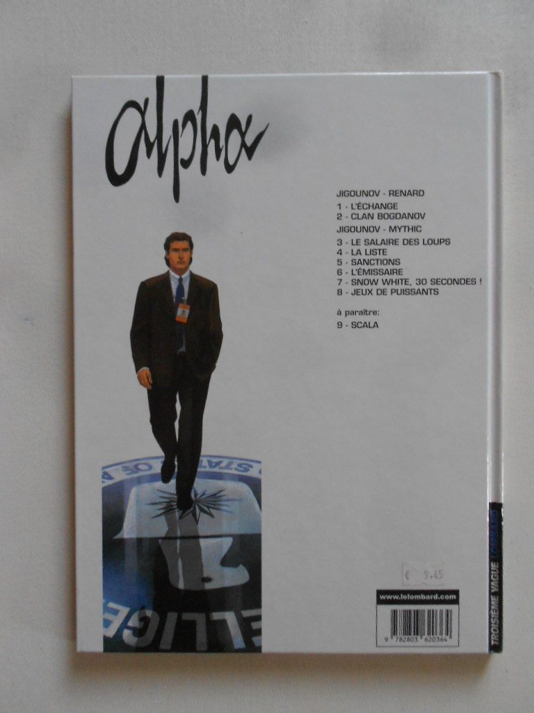 Comics: ALPHA 8  -  JEUX DE PUISSANTS – Gebraucht aus Bex von Giorgiob 1