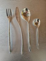 Alessi 46-teiliges Bettina-Besteckset aus Edelstahl