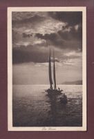 BARQUE DU LAC LEMAN - 1917