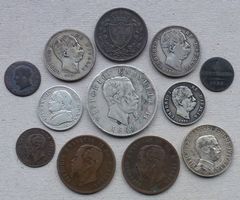 Lot ++ 12 Stück alte Münzen ab 1808