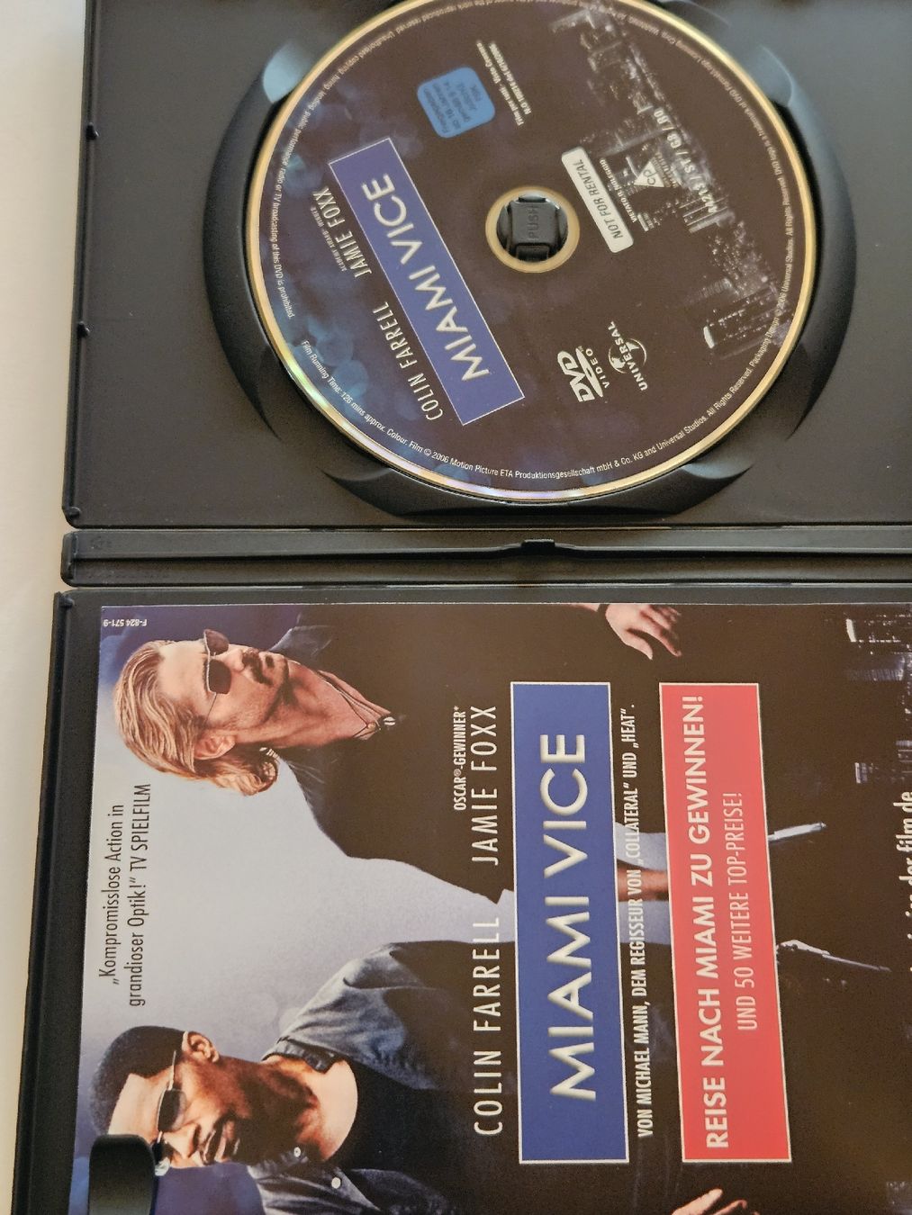 DVD Miami Vice / mit Colin Farrell Jamie Foxx / #WT18 (Gebraucht) in ...