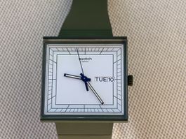 Swatch Uhr „what If“ grün