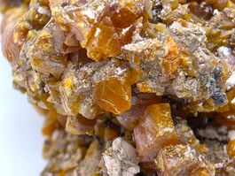 Lustrous, Wulfenite Crystal Cluster - Los Lamentos, Mexico