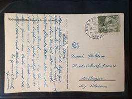 AK 1959 von GUGGISBERG nach Uttingen bei Thun