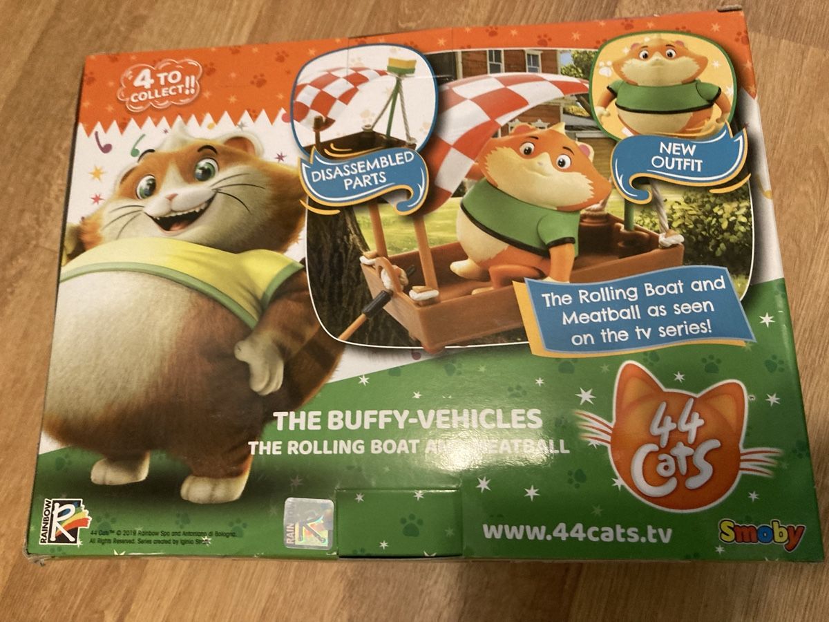 Giocattoli: 44 Cats Meatball mit rollendem Boot – Nuovo e nell'imballaggio originale da Emmenbrücke venduto da JJ_89 2